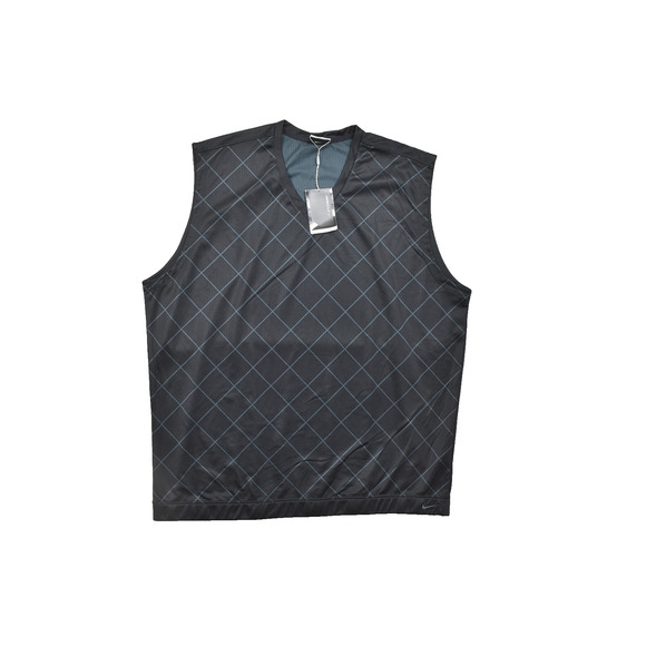 NEW Nike Golf Fit Dry Men's Vest Sweater Argyle Size XXL Golf Fit Dri - Picture 1 of 8